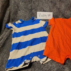 60.   Baby Romper 2-Pack